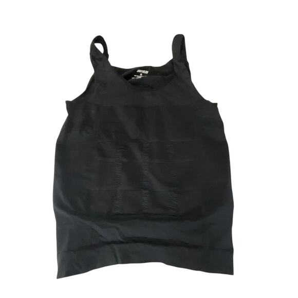 SHAPERLUV Men’s sculpting Black Sleeveless tank Top size XL - Picture 7 of 9